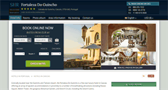 Desktop Screenshot of fortalezadoguinchohotelcascais.com